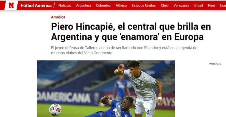 Varios grandes de Europa están pendientes de Hincapié