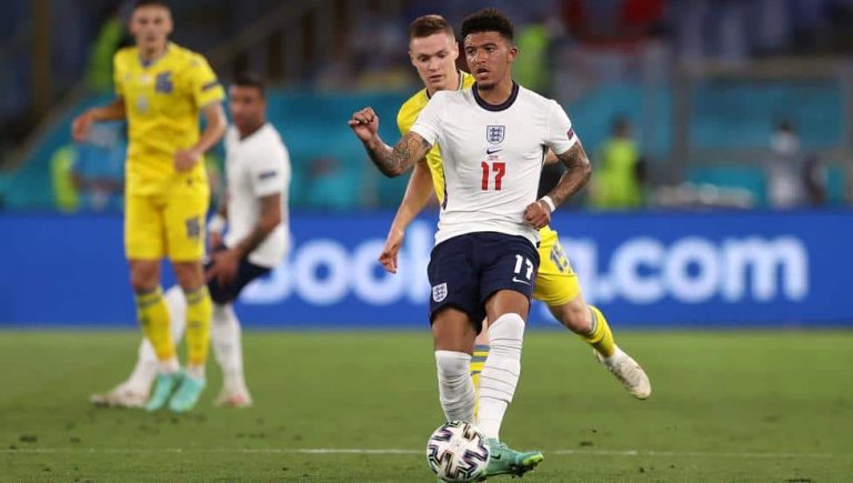 Jadon Sancho pasa revisión con el Manchester United