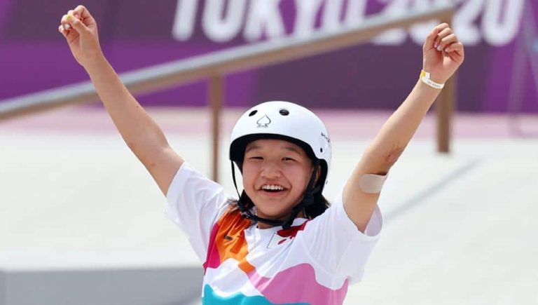 ¡Oro olímpico en skate a los 13 años!