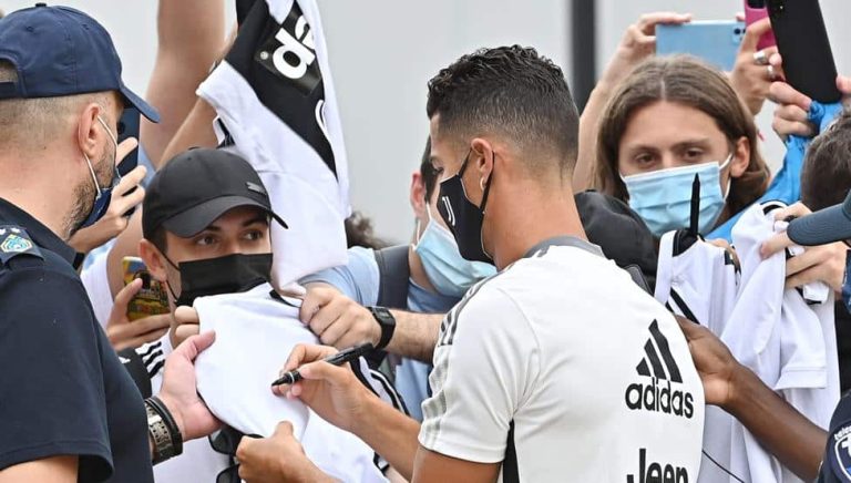 Juventus: Ovación para CR7 en su regreso