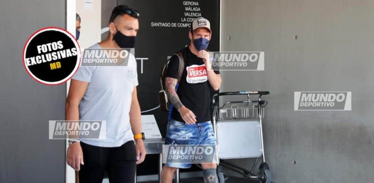 Leo Messi ya está en Barcelona