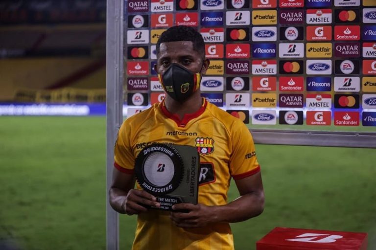 (VIDEO) EN MODO FIFA 21: CONMEBOL revivió el gol de Perlaza con BSC por Libertadores