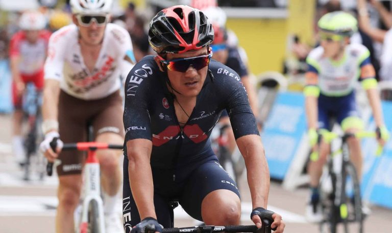 #NTF Carapaz cayó un puesto en la general en el Tour de Francia