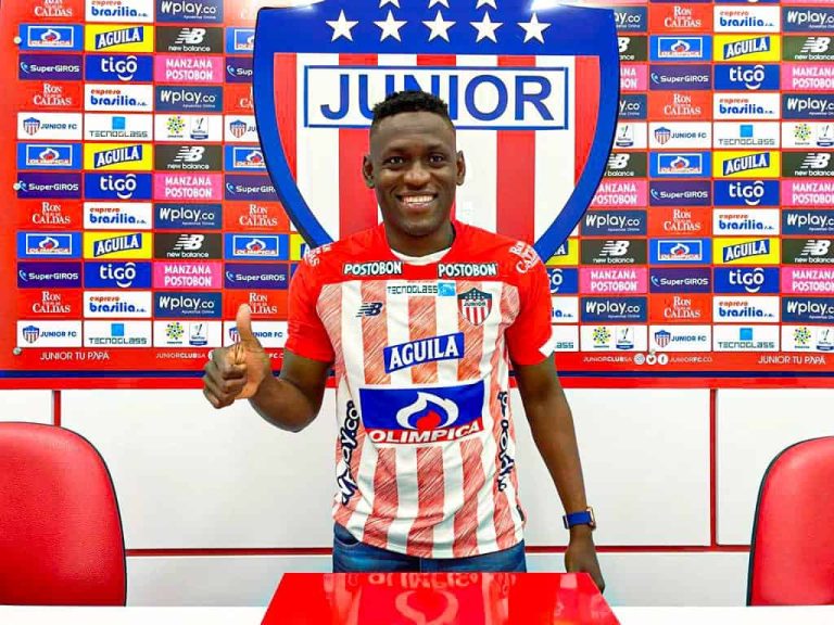 OFICIAL: Martínez Borja es nuevo refuerzo del Junior de Barranquilla