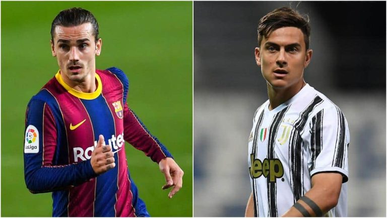 En Francia hablan ahora de un trueque Griezmann-Dybala