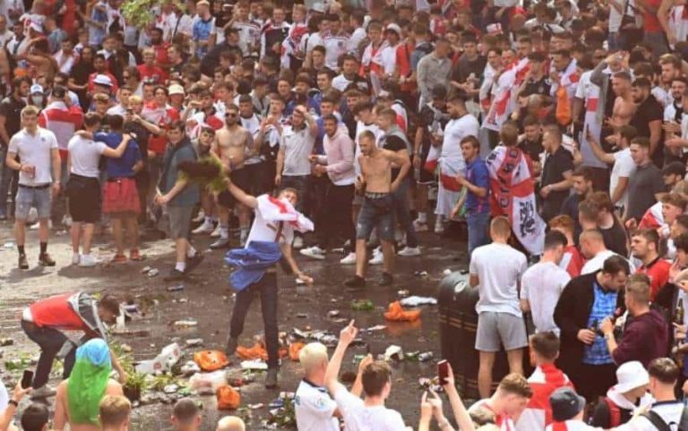 (VIDEO) FINAL EURO 2020: Incidentes en Wembley