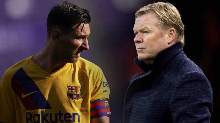Koeman: “Ojalá que Messi vuelva”