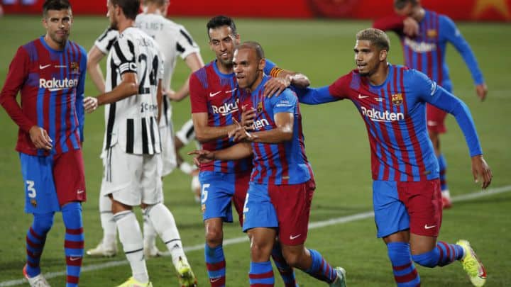 (VIDEO) El Barça goleó a la Juve y se queda con el Trofeo Joan Gamper