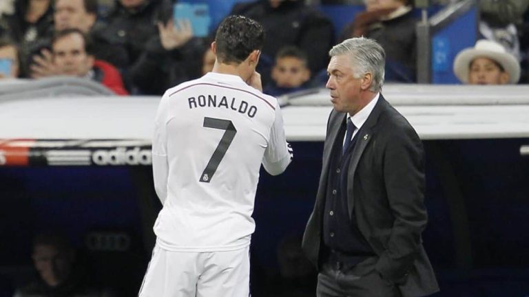 Ancelotti descartó el regreso de Cristiano al Madrid