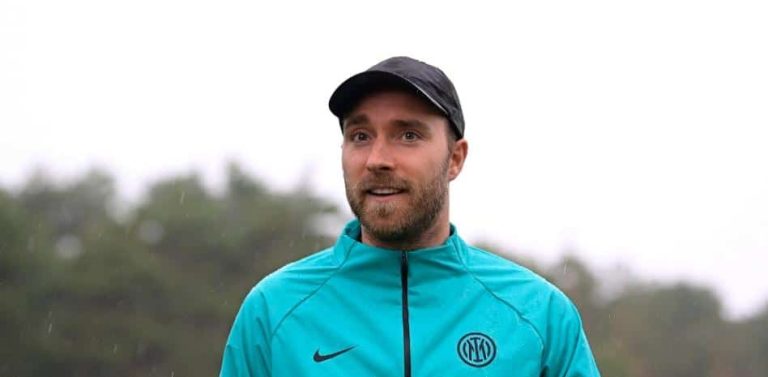 Conmovedor mensaje de Eriksen a una niña de 9 años