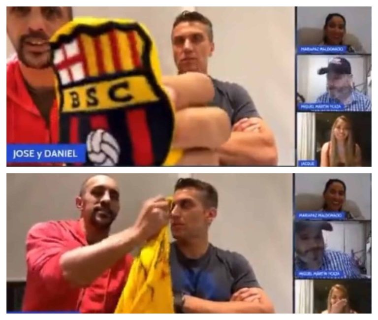 (VIDEO) Periodista argentino tuvo que cumplir apuesta por la clasificación de BSC