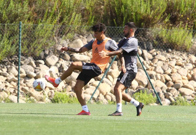 Kike Saverio anotó su primer gol con su nuevo club en España