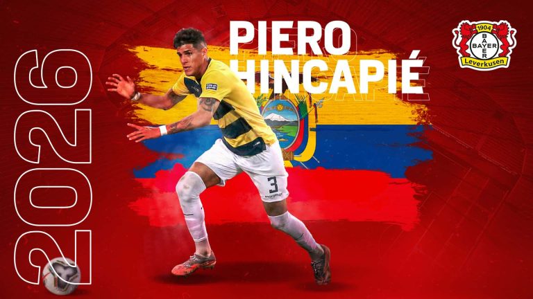 Noticia Banco Guayaquil // ¡HASTA EL 2026! Piero Hincapié, nuevo jugador del Bayer Leverkusen
