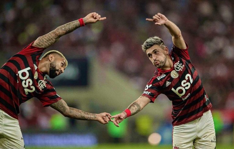 (VIDEO) Libertadores: Flamengo goleó a Olimpia en Paraguay