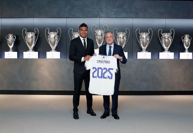 (VIDEO) Casemiro renovó con el Madrid hasta 2025