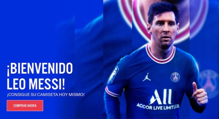 ¿Cuánto cuesta la camiseta de Messi del PSG?