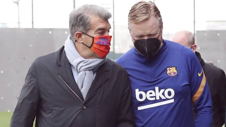 “Arréglalo si no me quieres”: Revelan tensa discusión de Laporta y Koeman