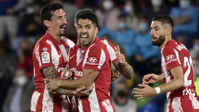 (VIDEO) ¡DOBLETE SUÁREZ! Atlético de Madrid sufrió, remontó y ganó al Getafe de visitante