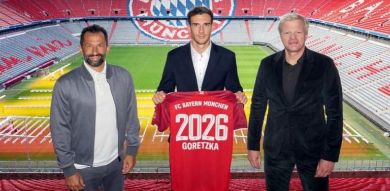 Goretzka renueva contrato con el Bayern