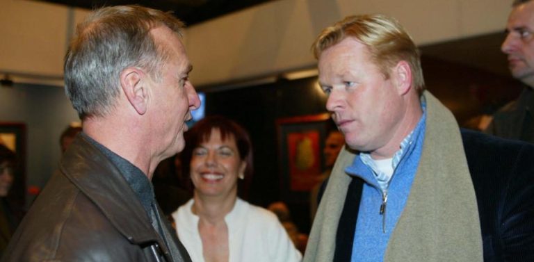 Cruyff y Guardiola también apostaron por Koeman en 2003