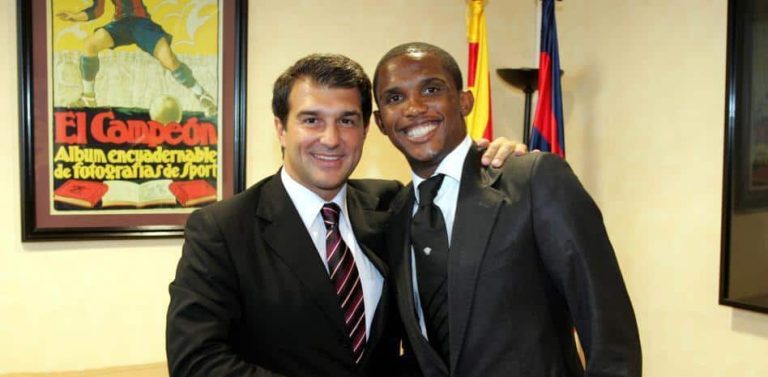 Eto’o: “Laporta tiene un plan”
