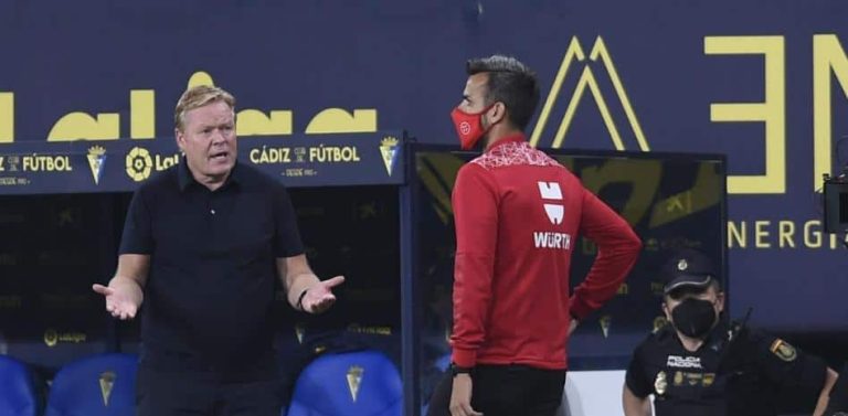 El Barça no recurrirá la sanción de Koeman