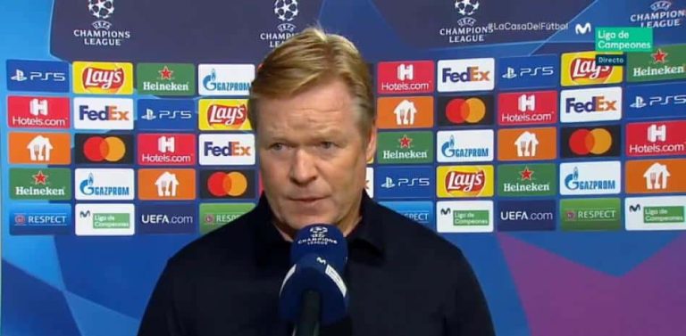 Koeman seguirá hasta el partido contra el Atlético