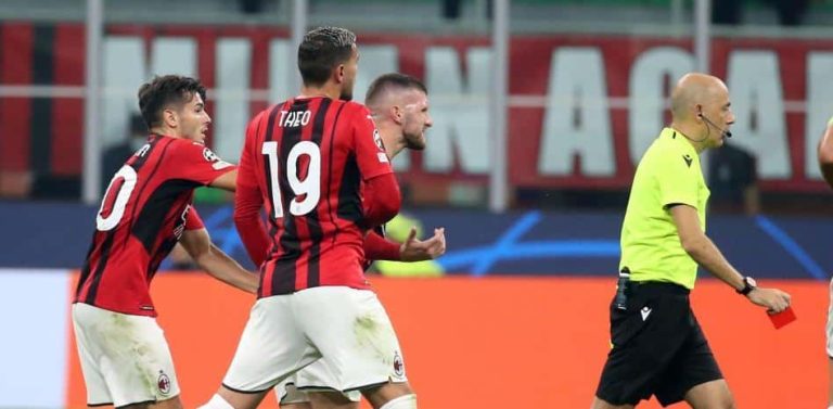 ¡El Milan quiere denunciar al árbitro del partido ante el Atlético!