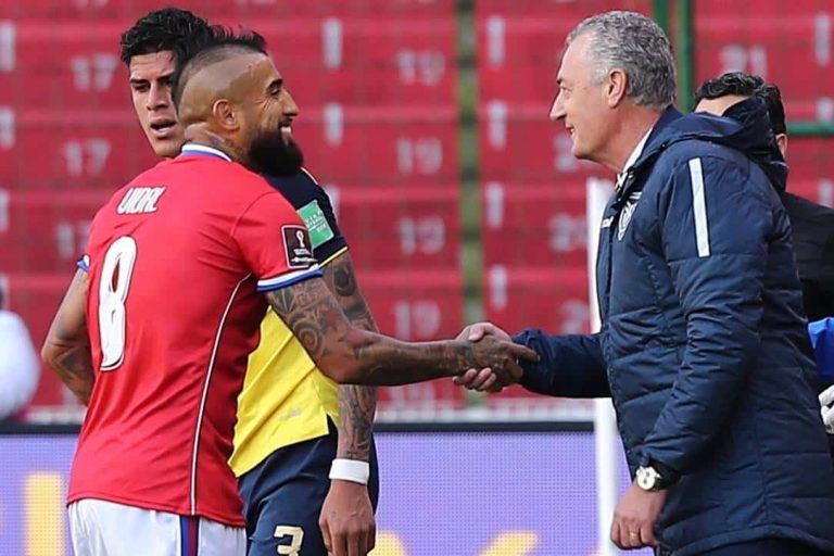 Vidal: “Es un punto merecido, en la altura cuesta mucho jugar”