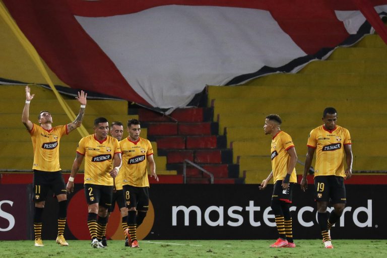 ¡VAN POR LA REMONTADA! El 11 tentativo de Barcelona SC para recibir a Flamengo