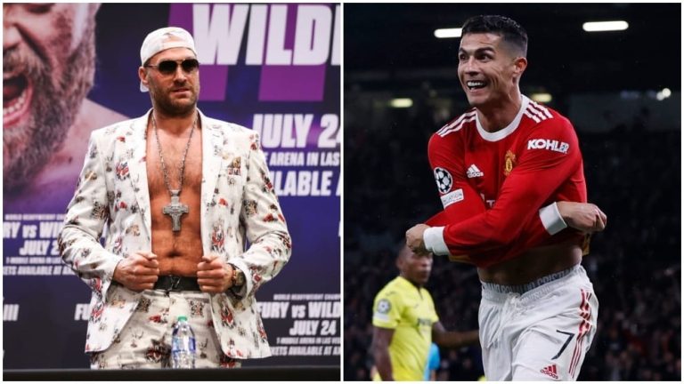 CR7, ¡desafiado por el boxeador Tyson Fury!