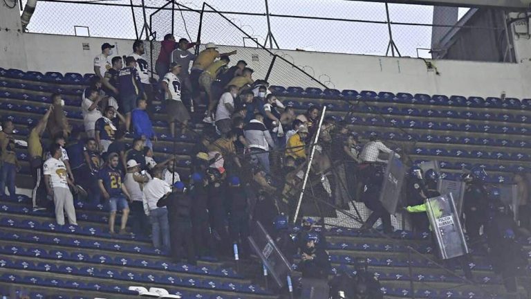 (VIDEO) La violencia se hizo presente en el estadio Azteca