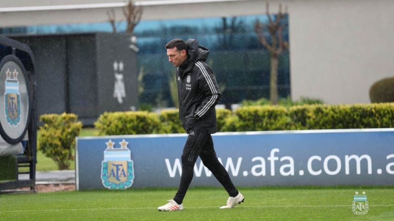 Scaloni: “Al 99% el equipo es el de la final del Maracaná”