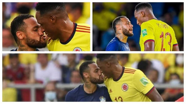 Segundo round entre Yerry Mina y Neymar: así fue la pelea en el ‘Metro’