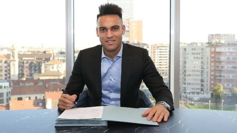 Lautaro Martínez renovó con el Inter de Milán hasta 2026
