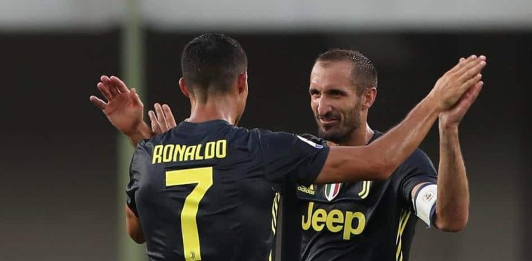 Chiellini, sobre Cristiano: “Hubiera sido mejor si se hubiera ido antes”