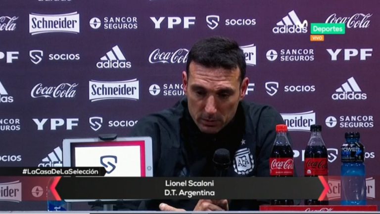(VIDEO) La honestidad de Scaloni: “No estoy para pensar en un Mundial, no me interesa”