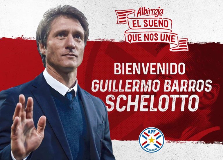 OFICIAL: Guillermo Barros Schelotto, nuevo DT de Paraguay
