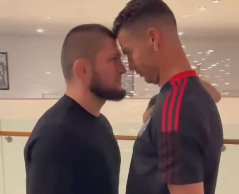 (VIDEO) Nurmagomedov VS. Cristiano Ronaldo