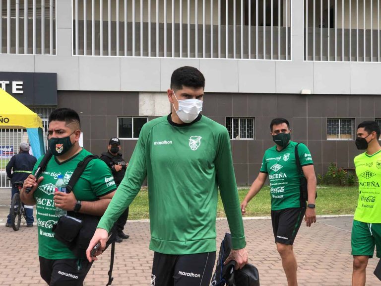 (FOTOS) Bolivia entrenó en el Chucho Benítez