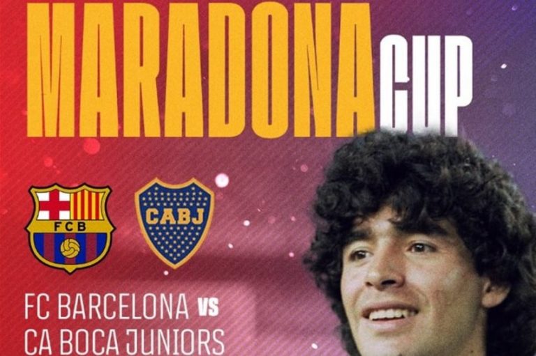 Oficial: Boca y Barcelona jugarán la “Maradona Cup”