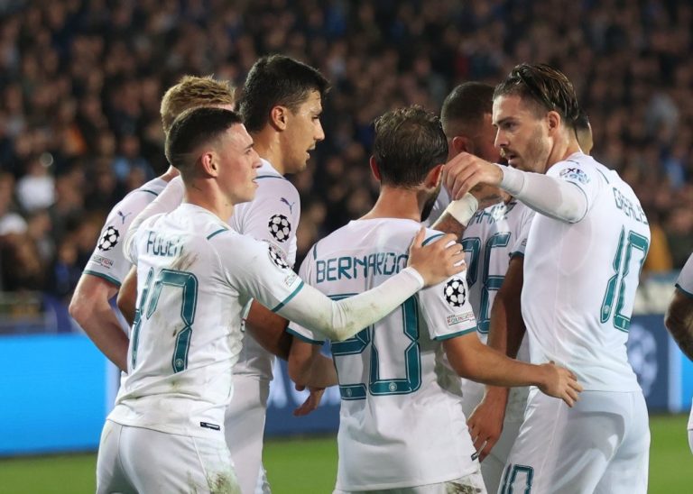 (VIDEO) PASEO DEL MAN. CITY: Goleó al Brujas a domicilio por la Champions