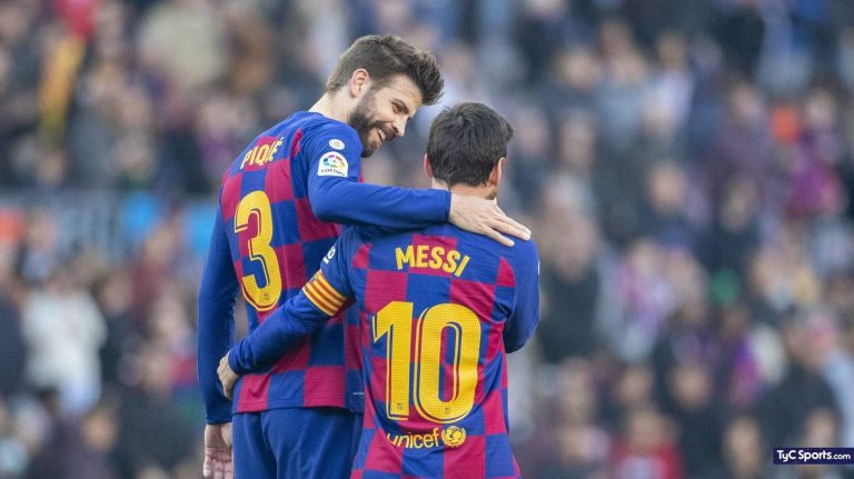 Piqué se refirió a la salida de Messi del Barcelona