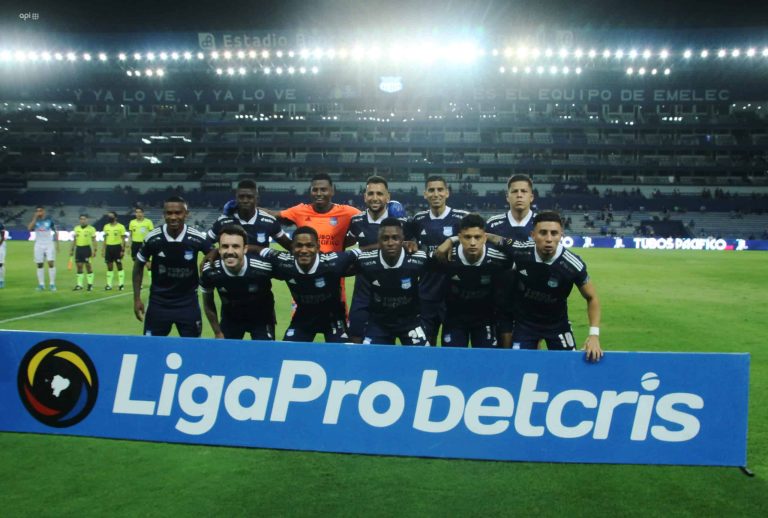 Emelec usará línea de 3 en la primera final