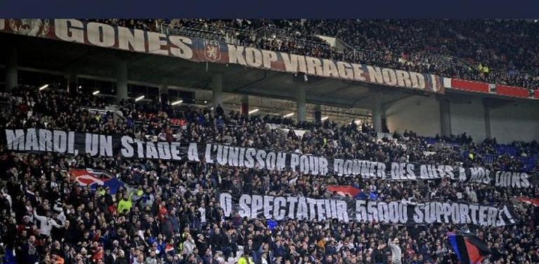 Cierre total del estadio del Lyon