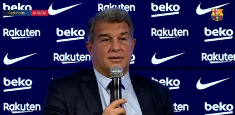 Laporta: “LaLiga nos mira todo con lupa, cada día se inventan algo nuevo”