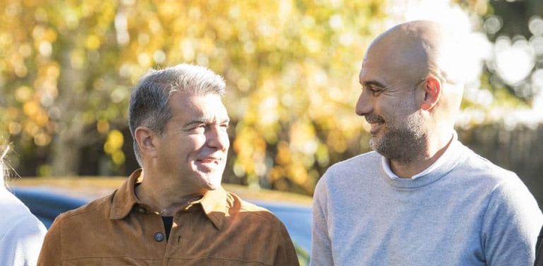 Guardiola: “¿Xavi? Seguro que lo hará bien”