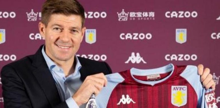 Oficial: Steven Gerrard, al Aston Villa