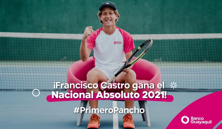 #NTF Francisco Castro es el campeón del Nacional Absoluto de Tenis