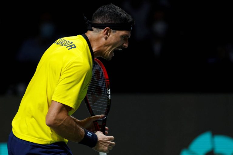 #NTF Noticia Banco Guayaquil: ¡DEJÓ TODO! Partidazo de Emilio Gómez en la Copa Davis